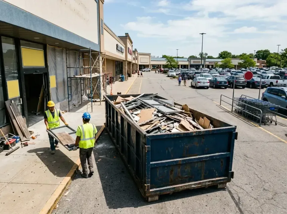 retail-store-renovation-debris-003 — frequently asked questions, Roll-off Dumpster Rentals in Mountain House, CA